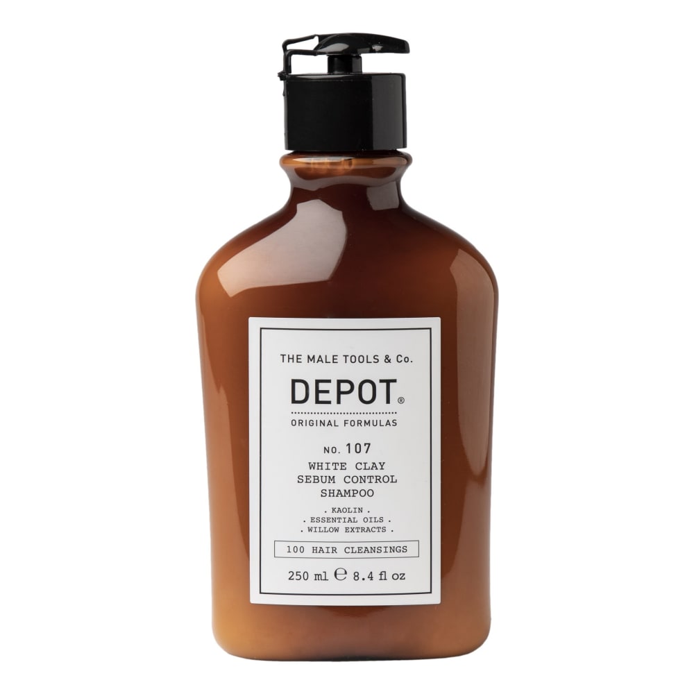 Depot No. 107 White Clay Sebum Control Shampoo 250 ml