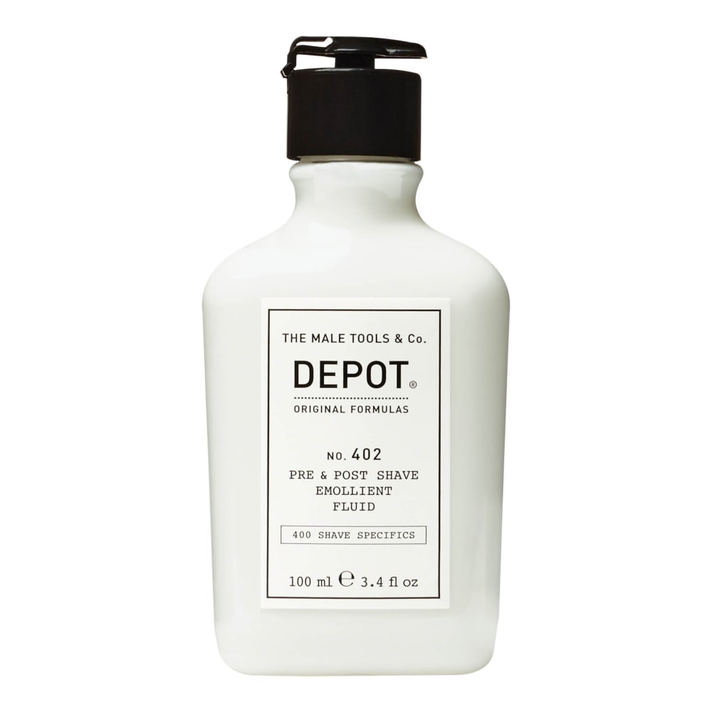 No. 402 – Pre & Post Shave Emollient Fluid 100ml