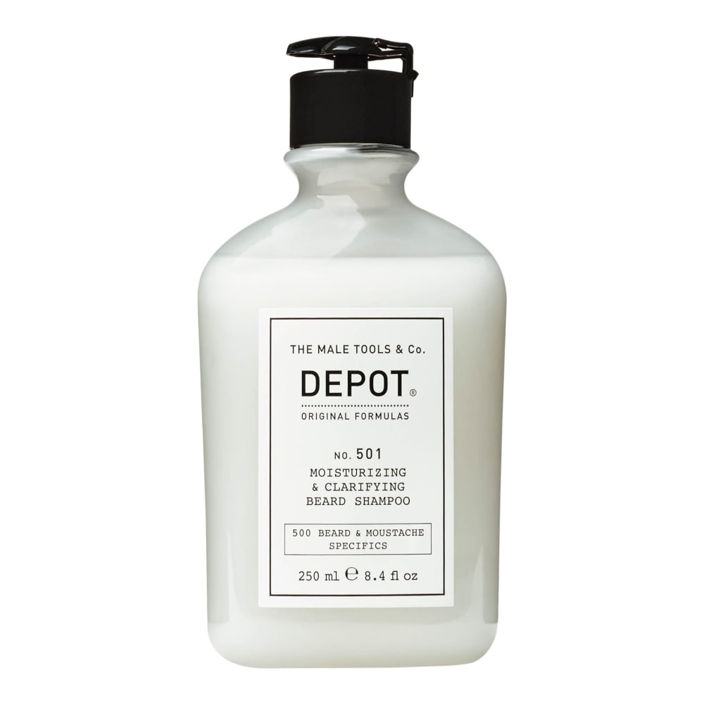 Depot No. 501 Moisturizing & Clarifying Beard Shampoo 250 ml